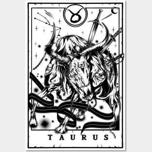 Taurus Zodiac Tarot Posters and Art